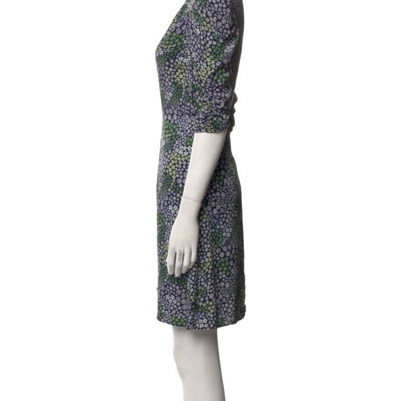 See By Chloe Floral Spring Shift Puff Short Sleeve Mini Dress Vacation Size 38/6 - Picture 5 of 13